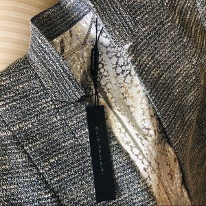 [ELIE TAHARI] Light Blue Tori Jacket